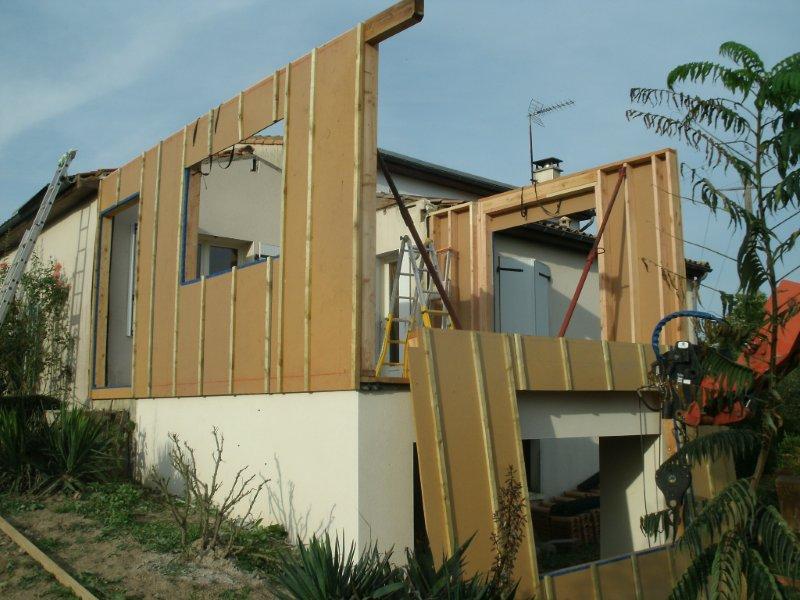 - D'une Maison Traditionnelle (79) - Bois Et Paille - Charpente Eco ...